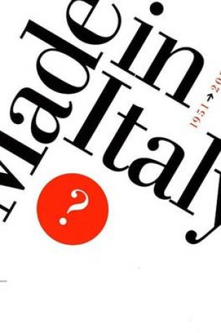 Cover of Made in Italy? 1951-2001