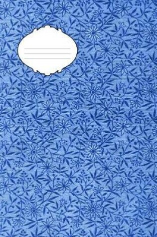 Cover of Blue Floral Notebook