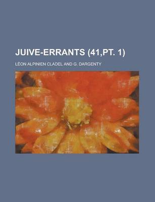 Book cover for Juive-Errants (41, PT. 1)