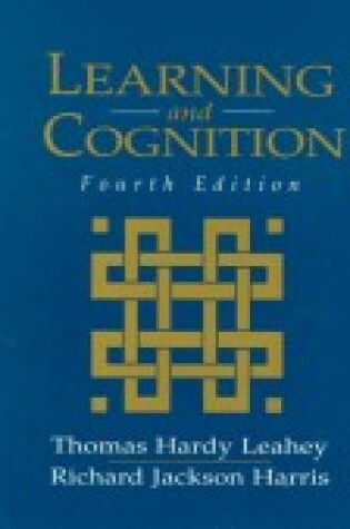 Cover of Learning and Cognition