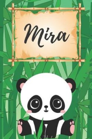 Cover of personalisiertes Notizbuch Panda / Malbuch / Kritzelbuch / Tagebuch / Journal / Notizheft / DIN A5 / Geschenke Mira