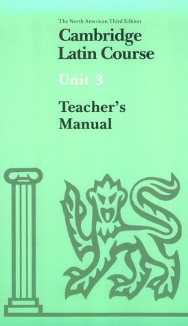 Cover of Cambridge Latin Course Unit 3 Teacher's book North American edition