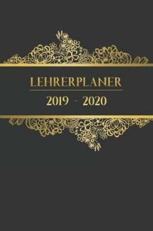 Cover of Lehrerplaner 2019 - 2020