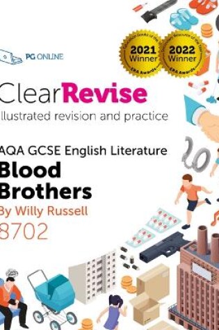 Cover of ClearRevise AQA GCSE English Literature: Russell, Blood Brothers