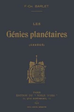 Cover of Les Genies Planetaires