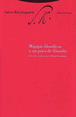 Book cover for Migajas Filosoficas O Un Poco de Filosofia