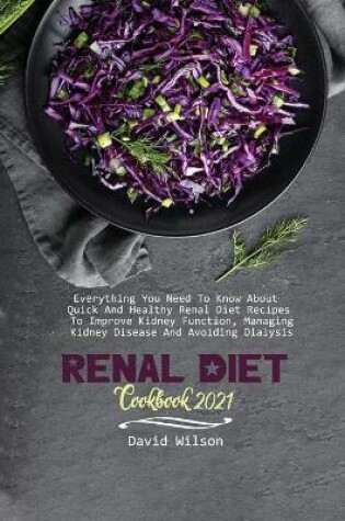 Cover of Renal Diet Cookbook 2021