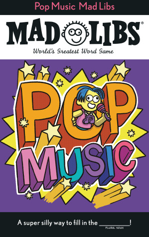 Book cover for Pop Music Mad Libs