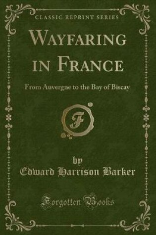 Cover of Wayfaring in France