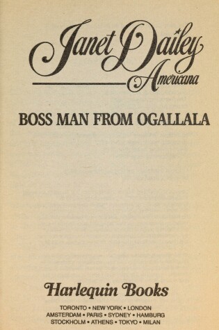 Cover of Boss Man from Ogalla