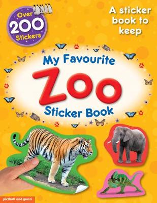 Book cover for My Favourite Zoo Sticker Book