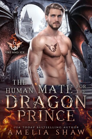 Cover of The Human Mate for the Dragon Prince