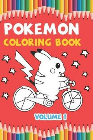 Cover of Pokemon Coloring Book Volume 1