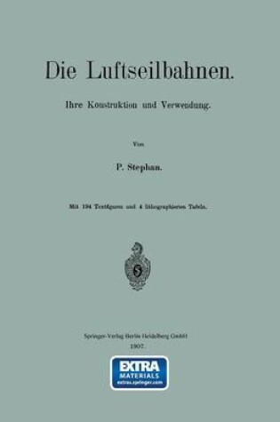 Cover of Die Luftseilbahnen