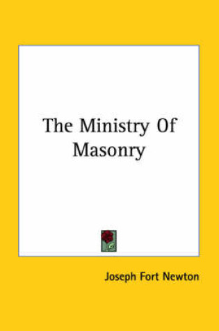 Cover of The Ministry of Masonry