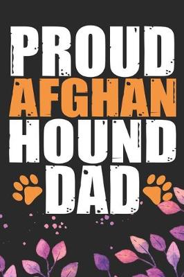 Book cover for Proud Afghan Hound Dad
