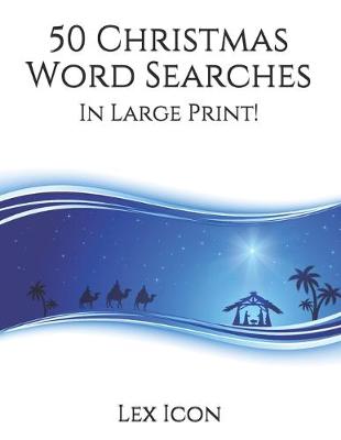 Book cover for 50 Christmas Word Searches