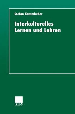 Cover of Interkulturelles Lernen und Lehren