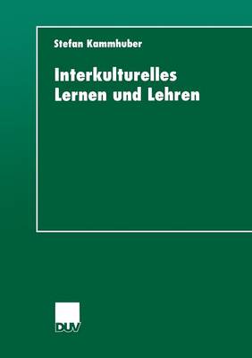 Book cover for Interkulturelles Lernen und Lehren