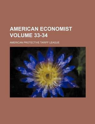 Book cover for American Economist Volume 33-34