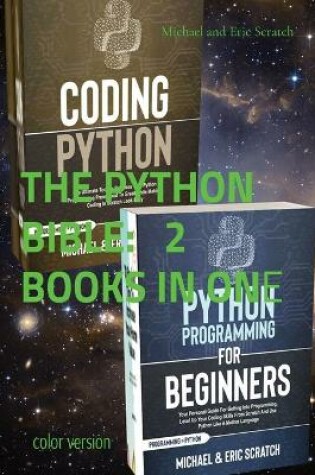 Cover of THE PYTHON BIBLE 2 BOOKS IN ONE (color version)