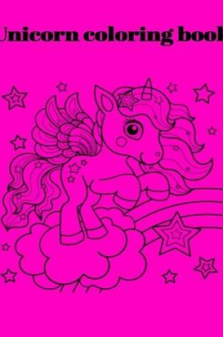 Cover of Unicorn coloring book