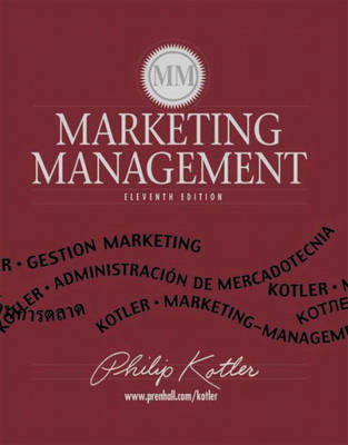 Book cover for Value Pack: Marketing Management