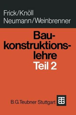 Cover of Baukonstruktionslehre