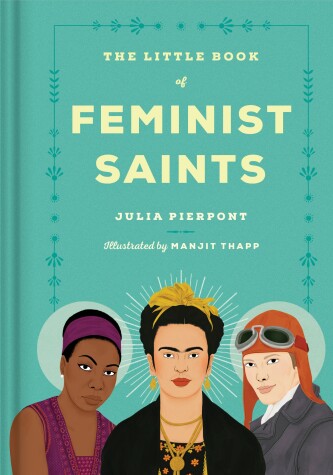 Book cover for The Little Book of Feminist Saints