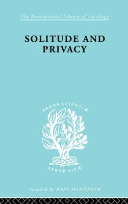 Cover of Solitude and Privacy