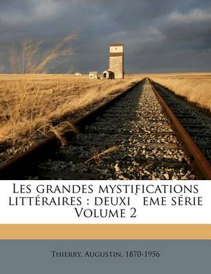 Book cover for Les Grandes Mystifications Litteraires