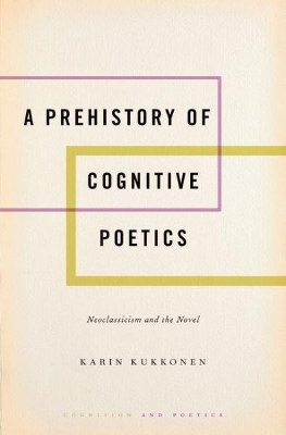 Book cover for A Prehistory of Cognitive Poetics