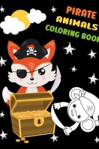 Cover of Pirate Animals Coloring Book