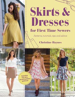 Book cover for Skirts & Dresses for First Time Sewers
