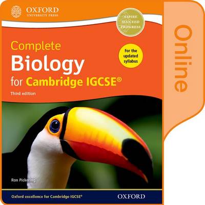 Book cover for Complete Biology for Cambridge IGCSE® Online Student Book