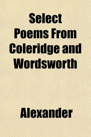Cover of Select Poems from Coleridge and Wordsworth