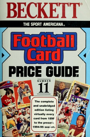 Cover of Sports America Football Price Guide #11