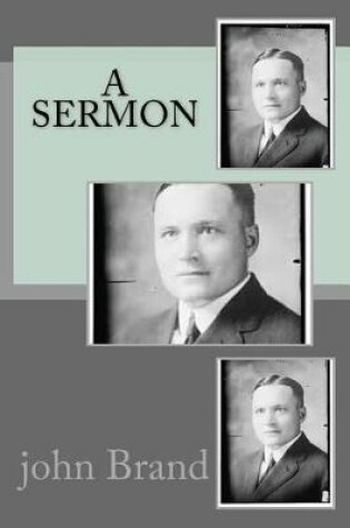 Cover of A sermon