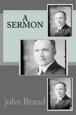 Book cover for A sermon