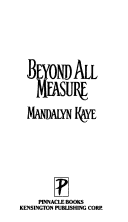 Book cover for Beyond All Measure