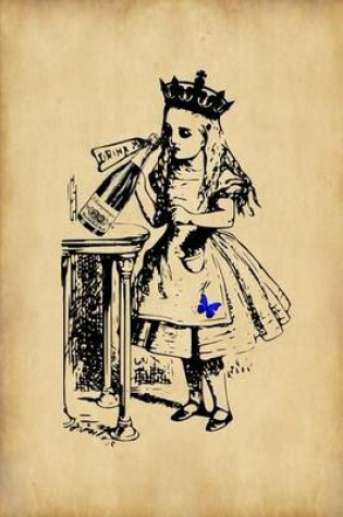 Cover of Alice in Wonderland Journal - Party Girl Alice