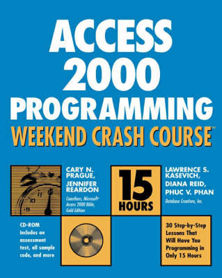 Cover of Access 2000 Programming Weekend Crash Course