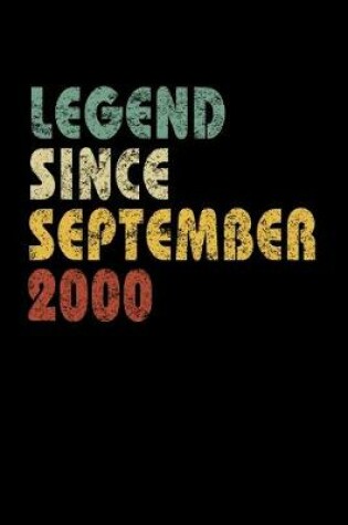 Cover of Legend Since September 2000