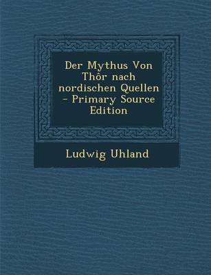 Book cover for Der Mythus Von Thor Nach Nordischen Quellen