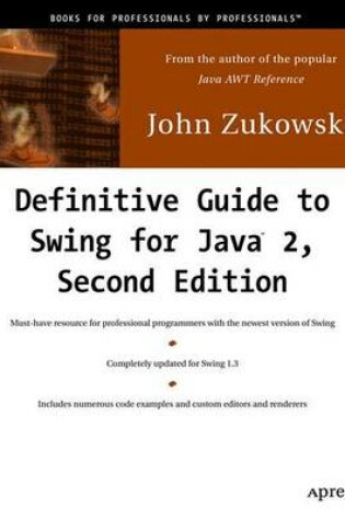 Cover of Definitive Guide to Swing for Java 2