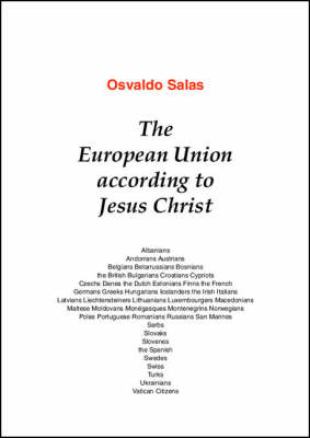 Book cover for The European Union According to Jesus Christ