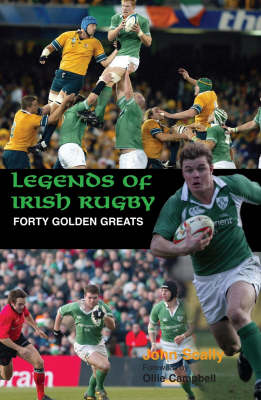 Book cover for Legends of Irish Rugby