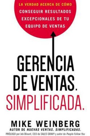 Cover of Gerencia de Ventas. Simplificada.