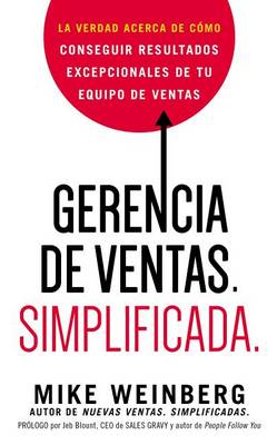 Book cover for Gerencia de Ventas. Simplificada.