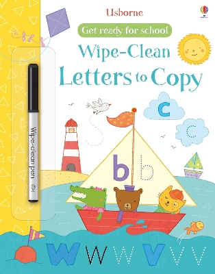 Book cover for Wipe-clean Letters to Copy